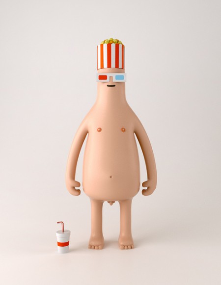 Mr. Pop Corn, uno dei personaggi della collezione Toys Series n.1 di Yum Yum