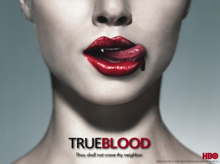 La locandina della serie TV True Blood