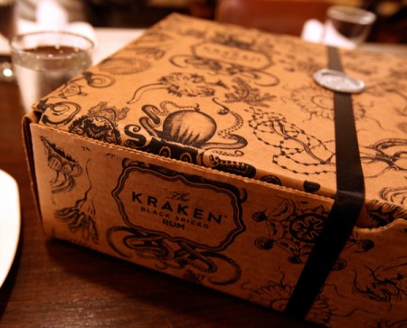 Kraken Rum box before unboxing - www.francescocatalano.it