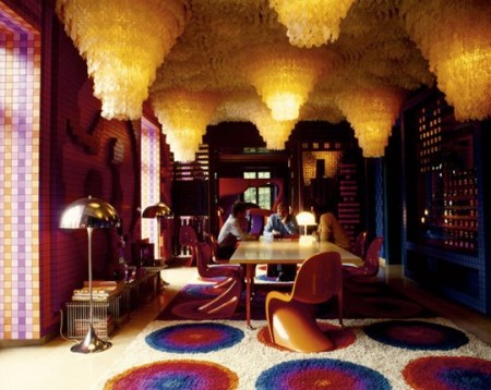 Panton House by Verner Panton, Binningen - 1972-87