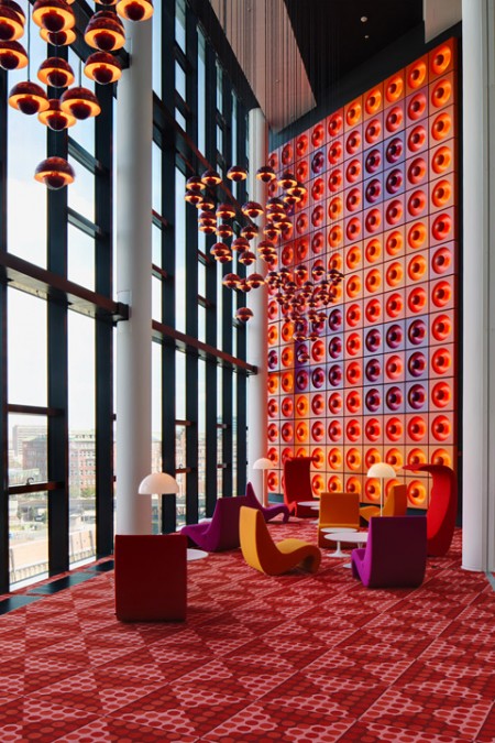 VERNER PANTON nuova sede di Der Spiegel Hafencity