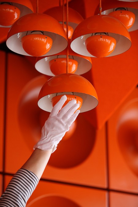 VERNER PANTON Spiegelkantine Museum für Kunst und Gewerbe