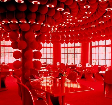 VERNER PANTON Varna Restaurant Arhus, Denmark