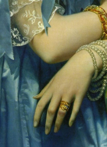 Mancinismo: mani nell'arte di Jean auguste Dominique Ingres