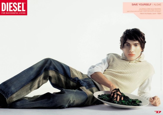 la campagna di advertising Save Yourself di Disel by Jean Pierre Khazem
