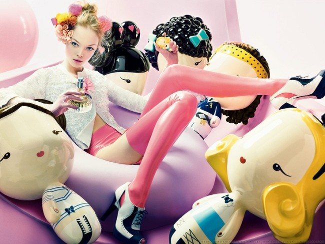 La campagna dei profumi Harajuku Lovers gioca con i temi kawaii