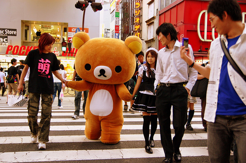 uno dei simboli del kawaii: il character Rilakkuma