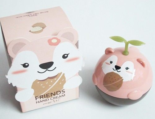 il packaging kawaii di una crema idratante