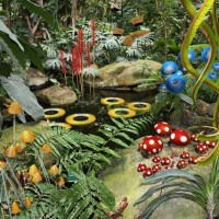 Uno scorcio della installazione Hybridations di Alexis Tricoire al Jardin des Plantes - Carefully selected by Gorgonia www.gorgonia.it