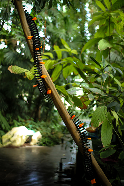 Uno scorcio della installazione Hybridations di Alexis Tricoire al Jardin des Plantes - Carefully selected by Gorgonia www.gorgonia.it