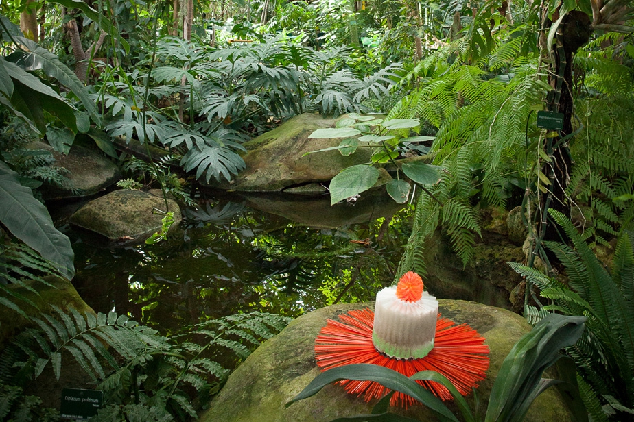 Uno scorcio della installazione Hybridations di Alexis Tricoire al Jardin des Plantes - Carefully selected by Gorgonia www.gorgonia.it