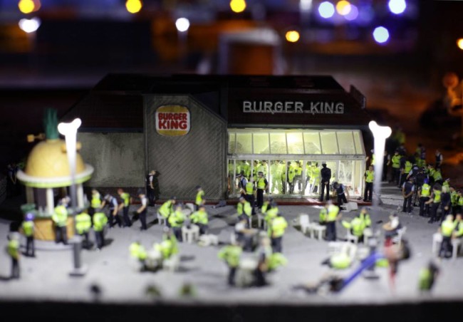 Artwork by Jimmy Cauty at Banksy's Dismaland - Carefully selected by Gorgonia www.gorgonia.it