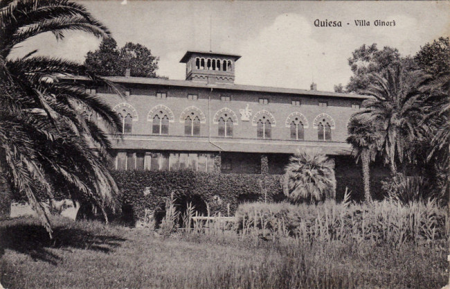 Una rara immagine d'epoca diVilla Ginori detta La Piaggetta a Quiesa, sul Lago Massaciuccoli - Carefully selected by Gorgonia www.gorgonia.it