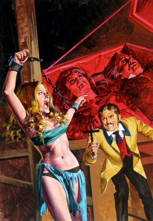 Una illustrazione di Emanuele Taglietti per il fumetto erotico Zora la Vampira - Carefully selected by GORGONIA www.gorgonia.it